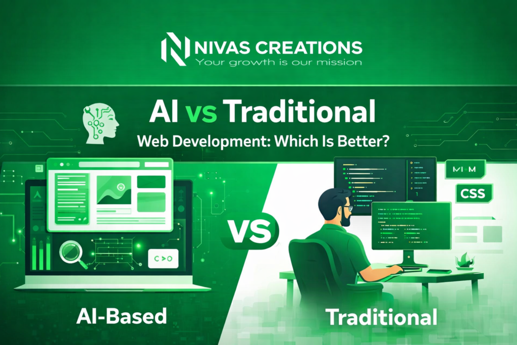 Website design with AI services in Hdyerabad